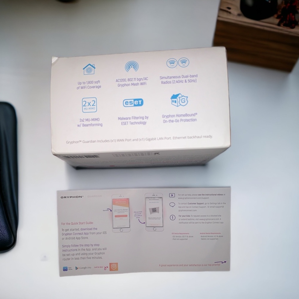 Gryphon/Guardian Mesh WI-FI Security Router & parental control system - Picture 2 of 5